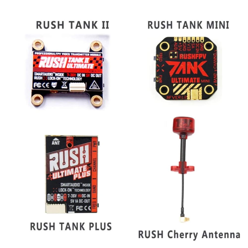 Fpv Drone Receiver - RUSH TANK Ultimate II/Mini/ PLUS/solo VTX