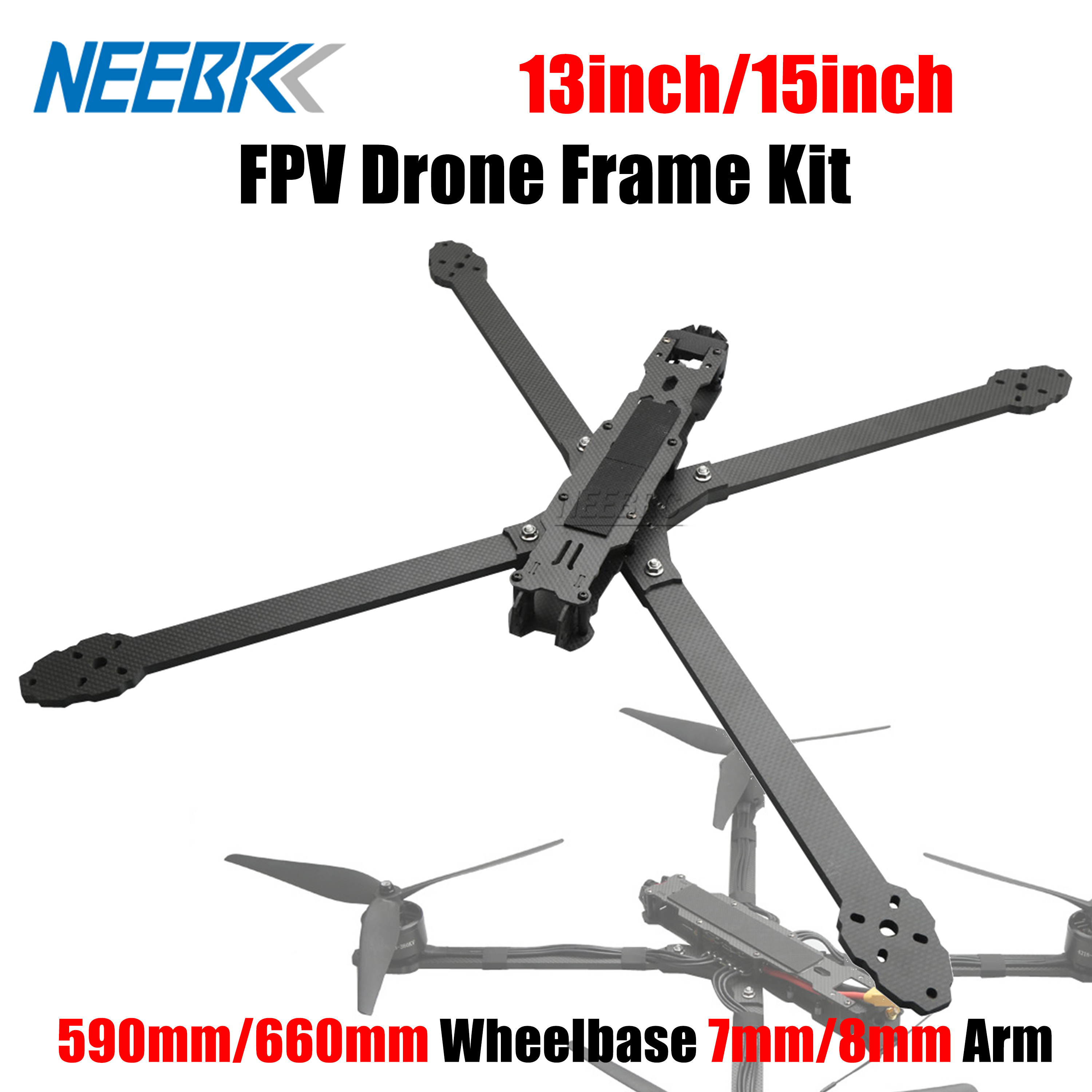 Fpv Drone Kit - NEEBRC 13/15 inch FPV Freestyle Frame