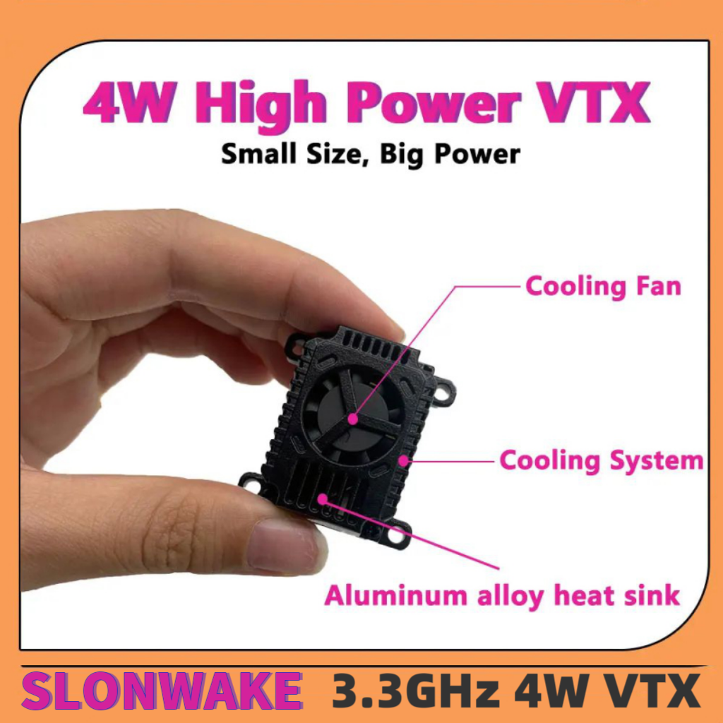 SLONWAKE FPV 3.3G 16CH 4000mW  - Fpv Drone Vtx avis et prix