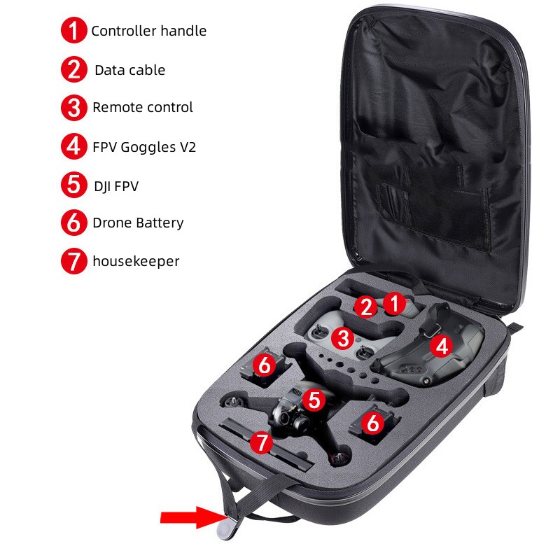 Backpack Hard Case EVA Liner S - Fpv Drone Bag avis et prix