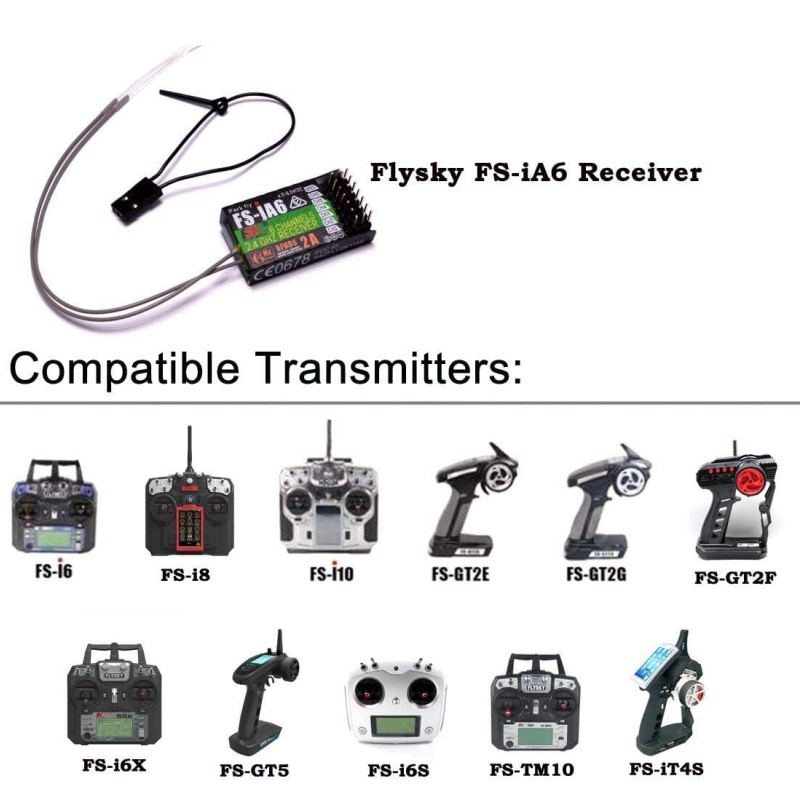 Flysky FS-IA6 Receiver 6CH Dua - Fpv Drone Battery avis et prix