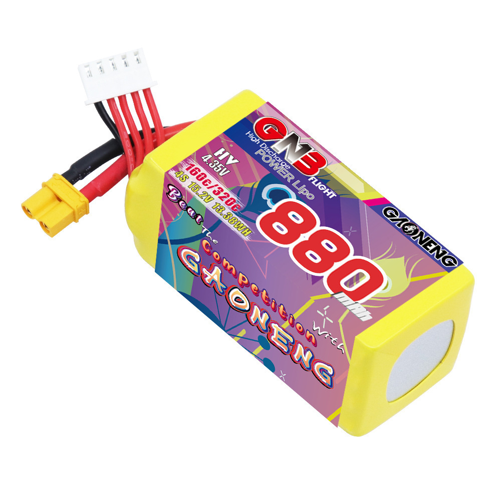 GNB 4S 880mAh 15.2V 160C/320C  - Fpv Drone Battery avis et prix