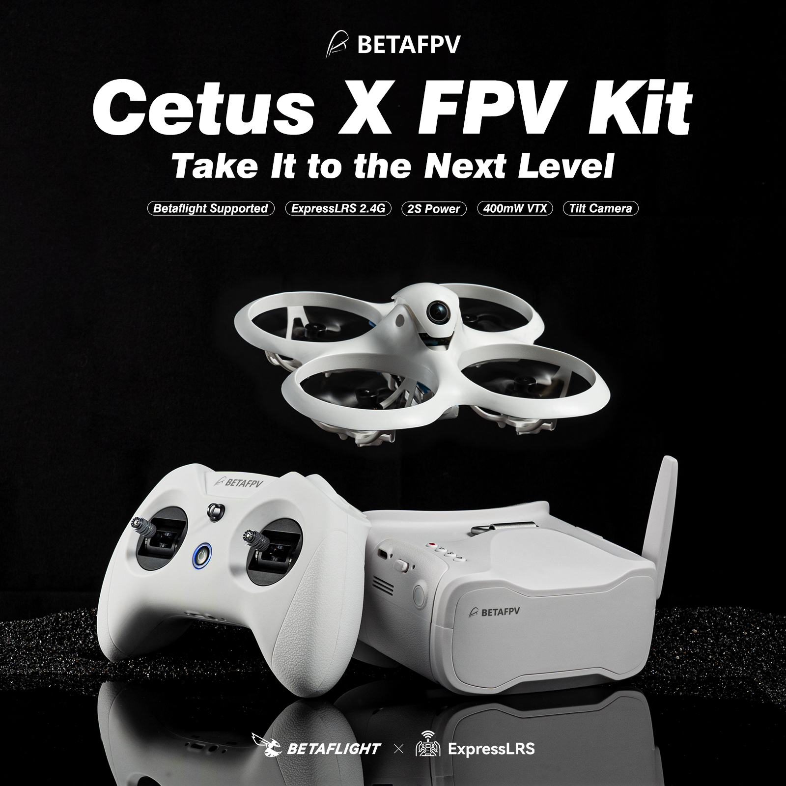 BETAFPV Cetus X FPV Kit Racing - Fpv Drone Goggles avis et prix