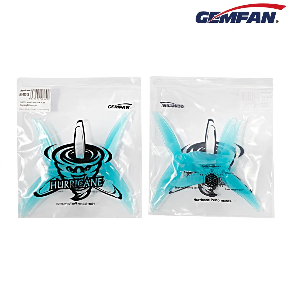 10Pairs (10CW + 10CCW) Gemfan  - Fpv Drone Propeller avis et prix