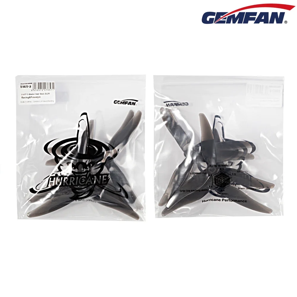 10Pairs (10CW + 10CCW) Gemfan  - Fpv Drone Propeller avis et prix
