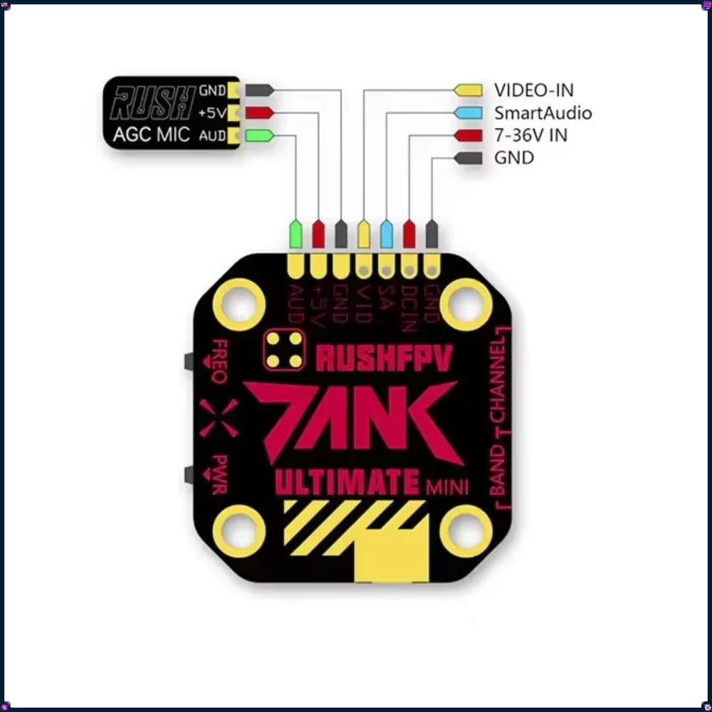 Rush Cherry FPV Stubby Antenna - Fpv Drone Antenna avis et prix