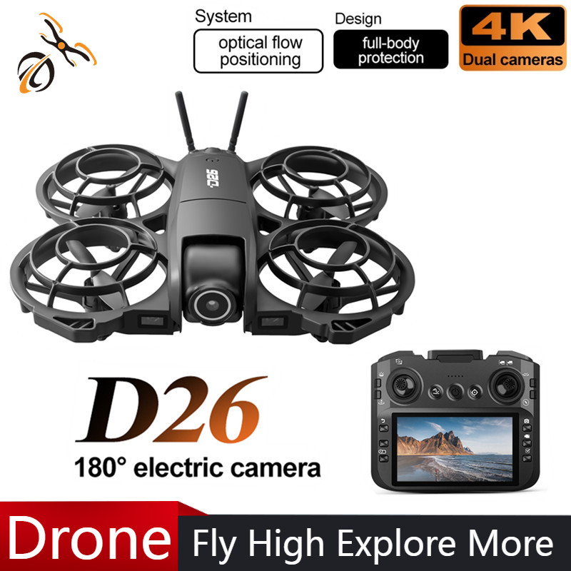 D26 Drone 4K Aerial HD 180° Ca - Fpv Drone Charger avis et prix