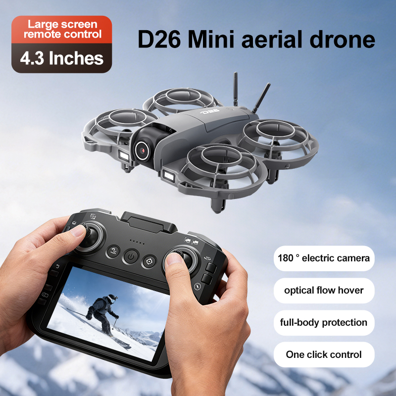 D26 Drone 4K Aerial HD 180° Ca - Fpv Drone Charger avis et prix