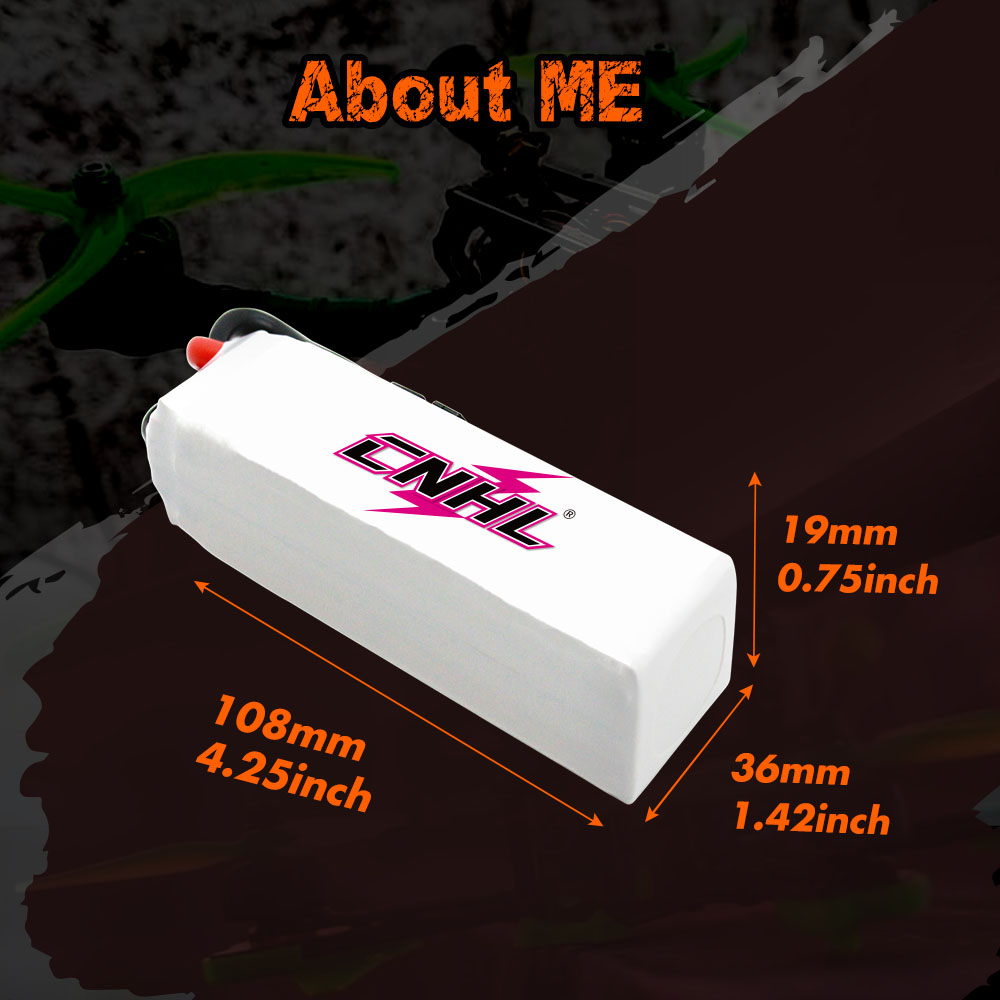 2pcs CNHL 2S 7.4V Lipo Battery - Fpv Drone Esc avis et prix