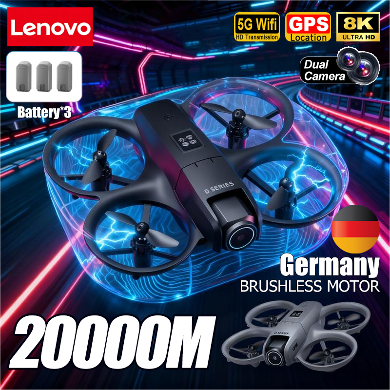 Lenovo D16 GPS Drone 8K Aerial - Fpv Drone Charger avis et prix