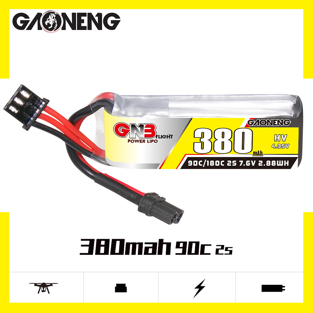 GNB 2S 7.6V 380mAh 90C/180C Li - Fpv Drone Battery avis et prix