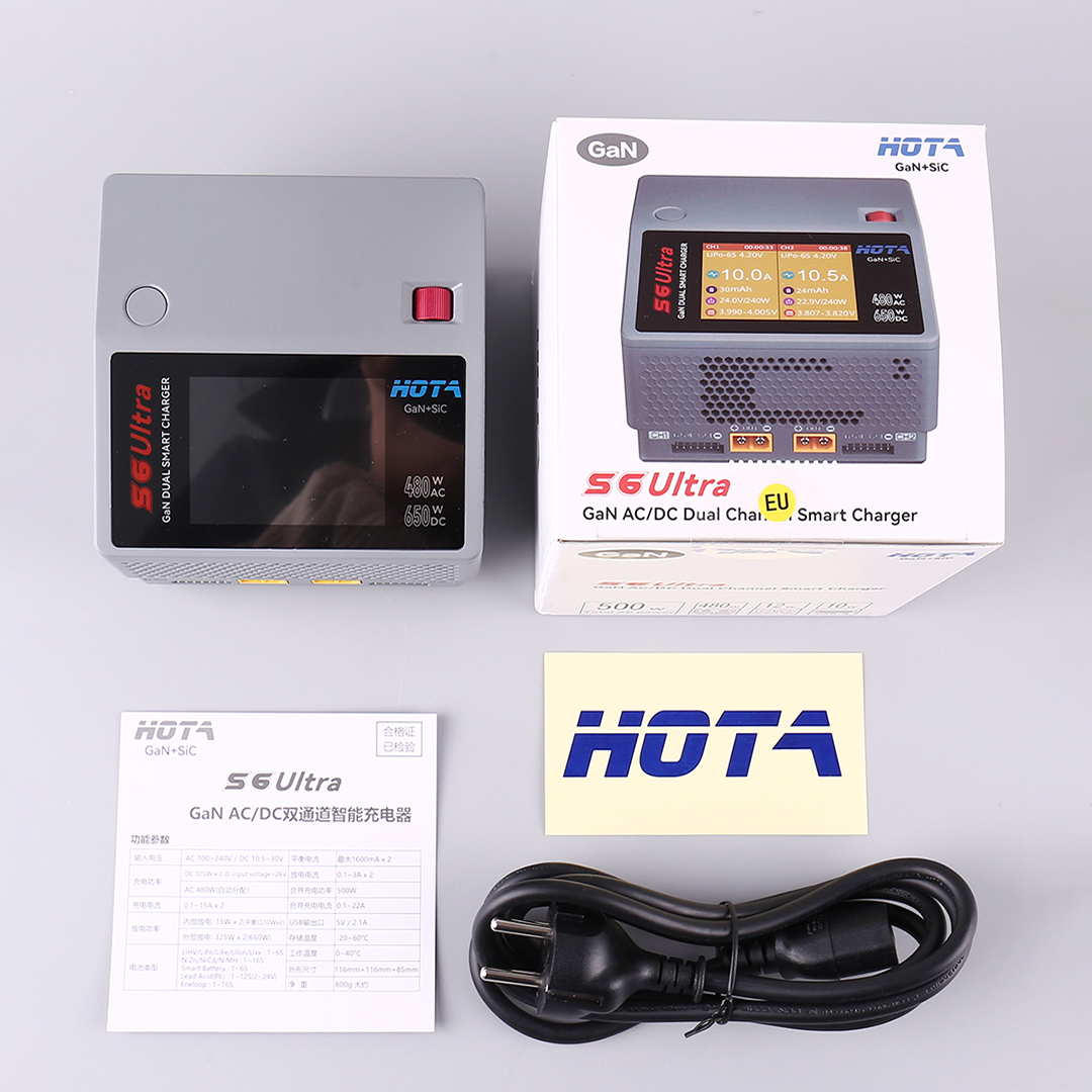 HOTA S6 Ultra Gallium Nitride  - Fpv Drone Charger avis et prix