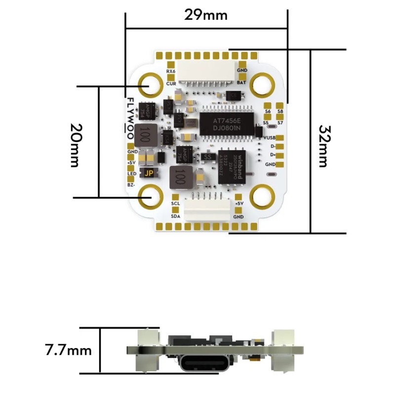 Flywoo GOKU F722 PRO Mini V2 2 - Fpv Drone Flight Controller avis et prix