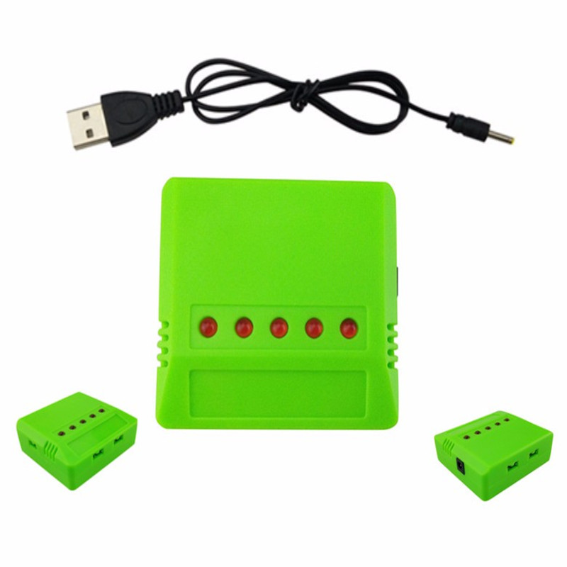 5PCS Cables And 1X 5 In 1 USB  - Fpv Drone Charger avis et prix