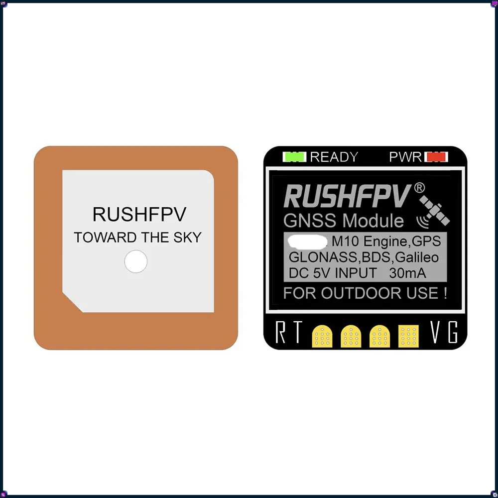 1-4Pcs RUSHFPV MINI M10 GPS Mo - Fpv Drone Antenna avis et prix