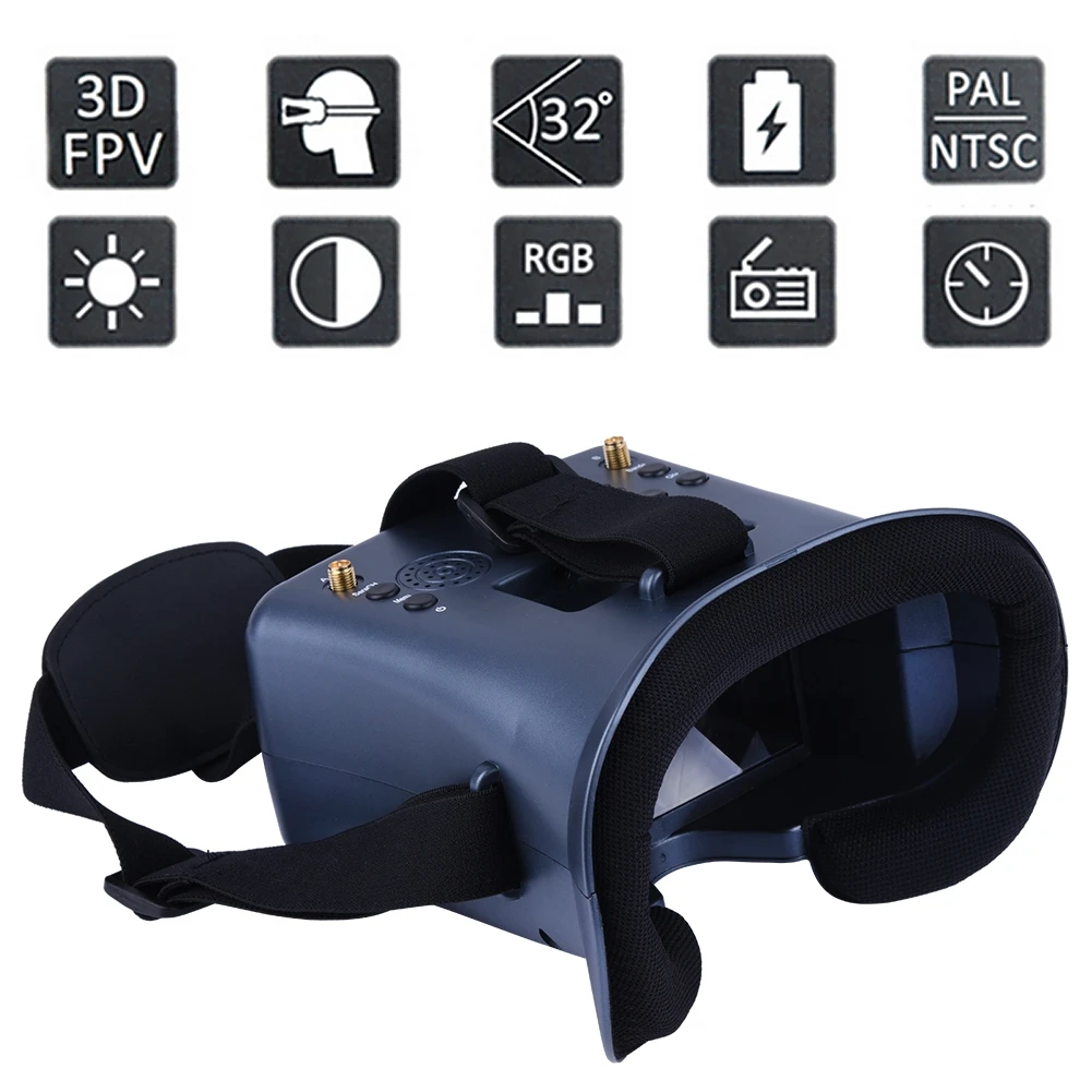 5.8G 40CH 4.3 Inch 800*480 Vid - Fpv Drone Goggles avis et prix