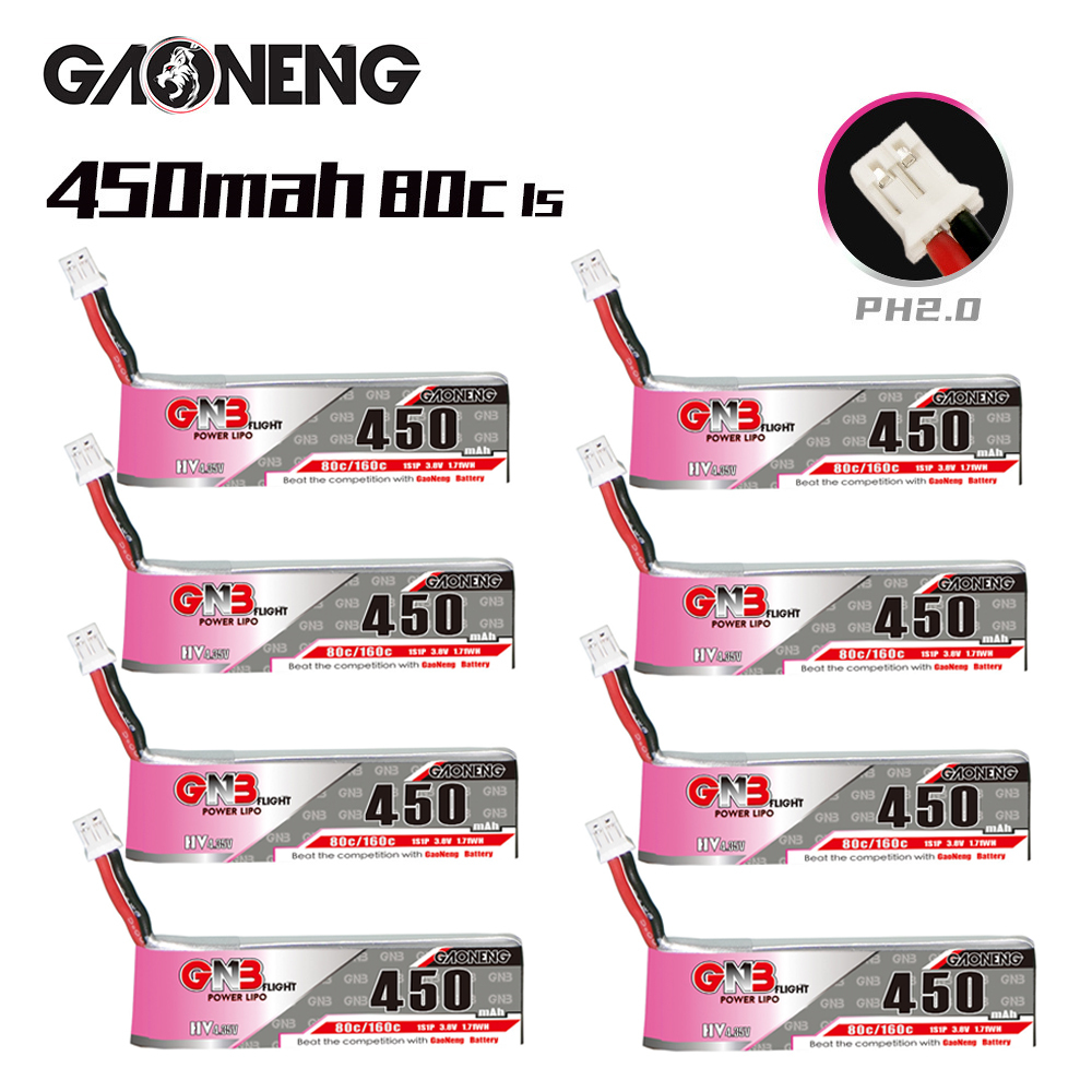 GNB HV 1S 3.8V 450mAh 80C/160C - Fpv Drone Battery avis et prix