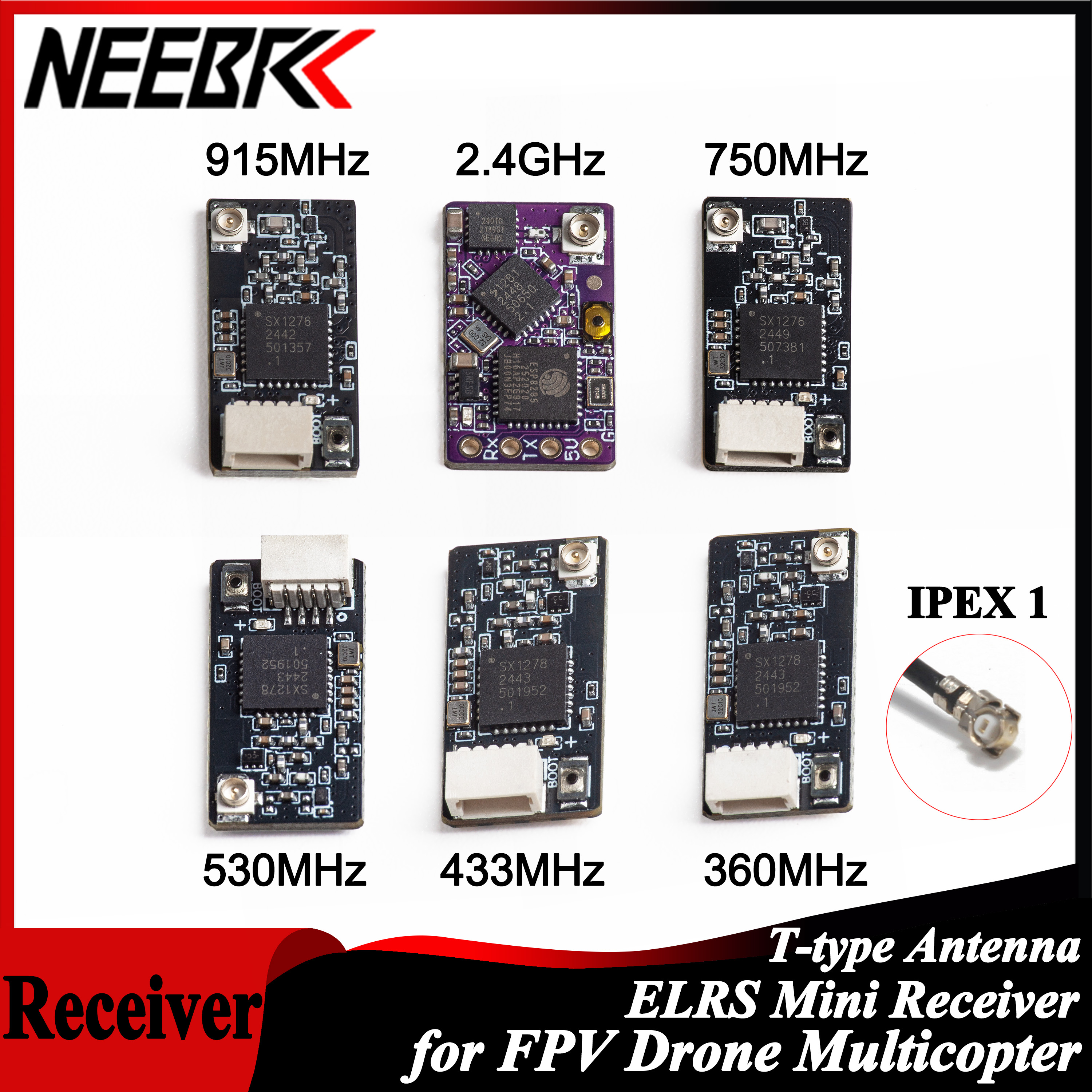 NEEBRC ELRS 2.4G/915Mhz/360Mhz - Fpv Drone Quadcopter avis et prix