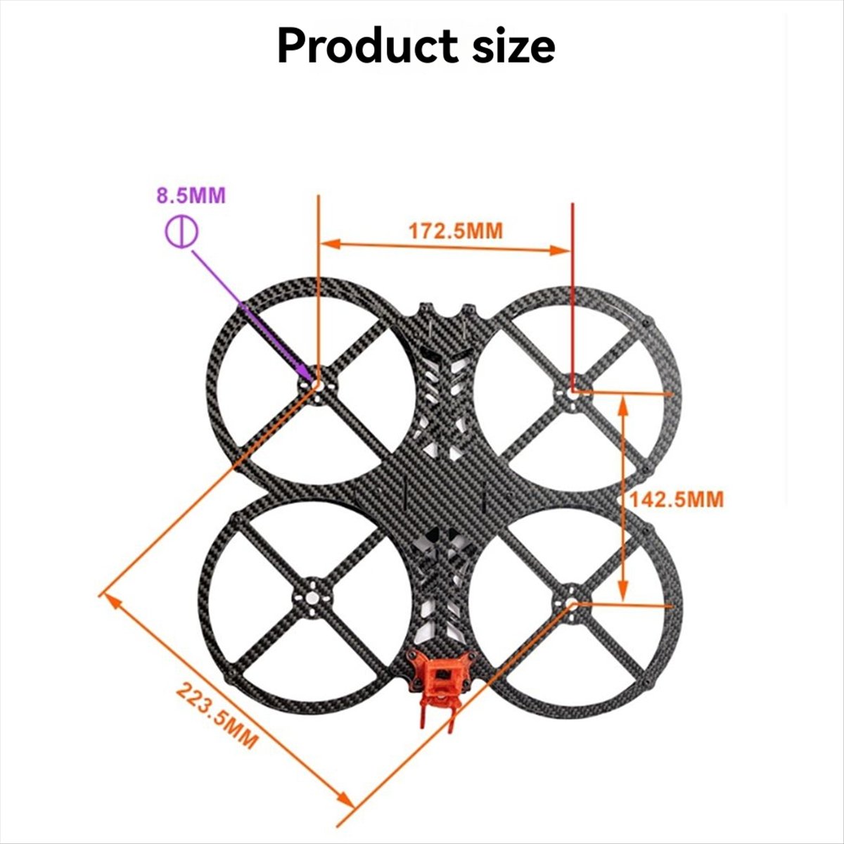 WOW! 5Inch FPV Drone Frame 223 - Fpv Drone Tool Kit avis et prix