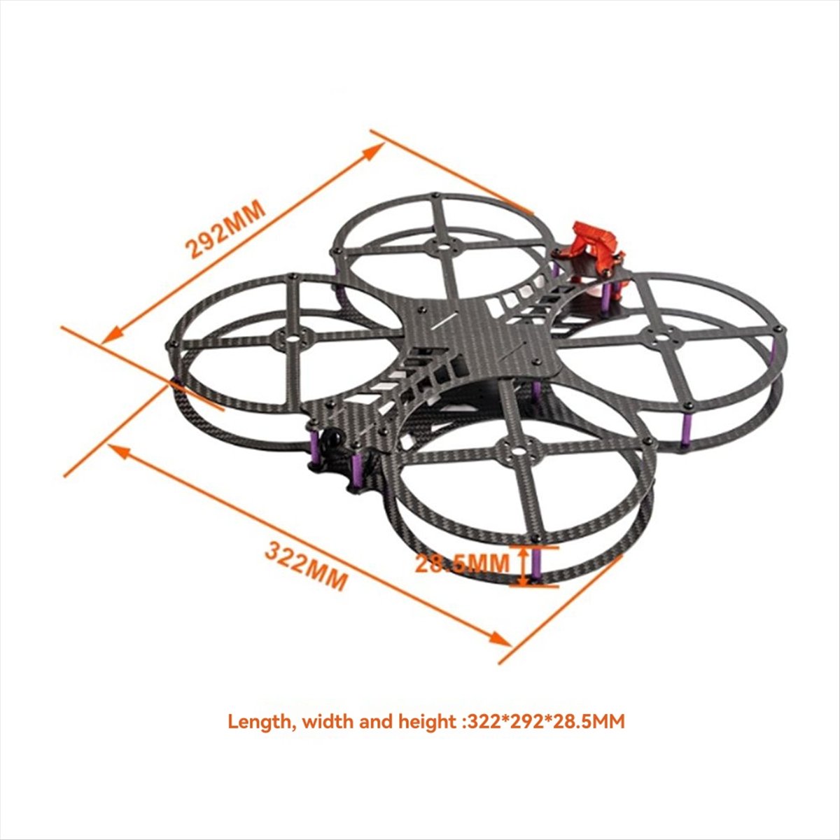 WOW! 5Inch FPV Drone Frame 223 - Fpv Drone Tool Kit avis et prix