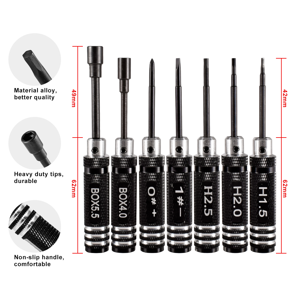 9IMOD RC Hex Driver Set Metal  - Fpv Drone Tool Kit avis et prix