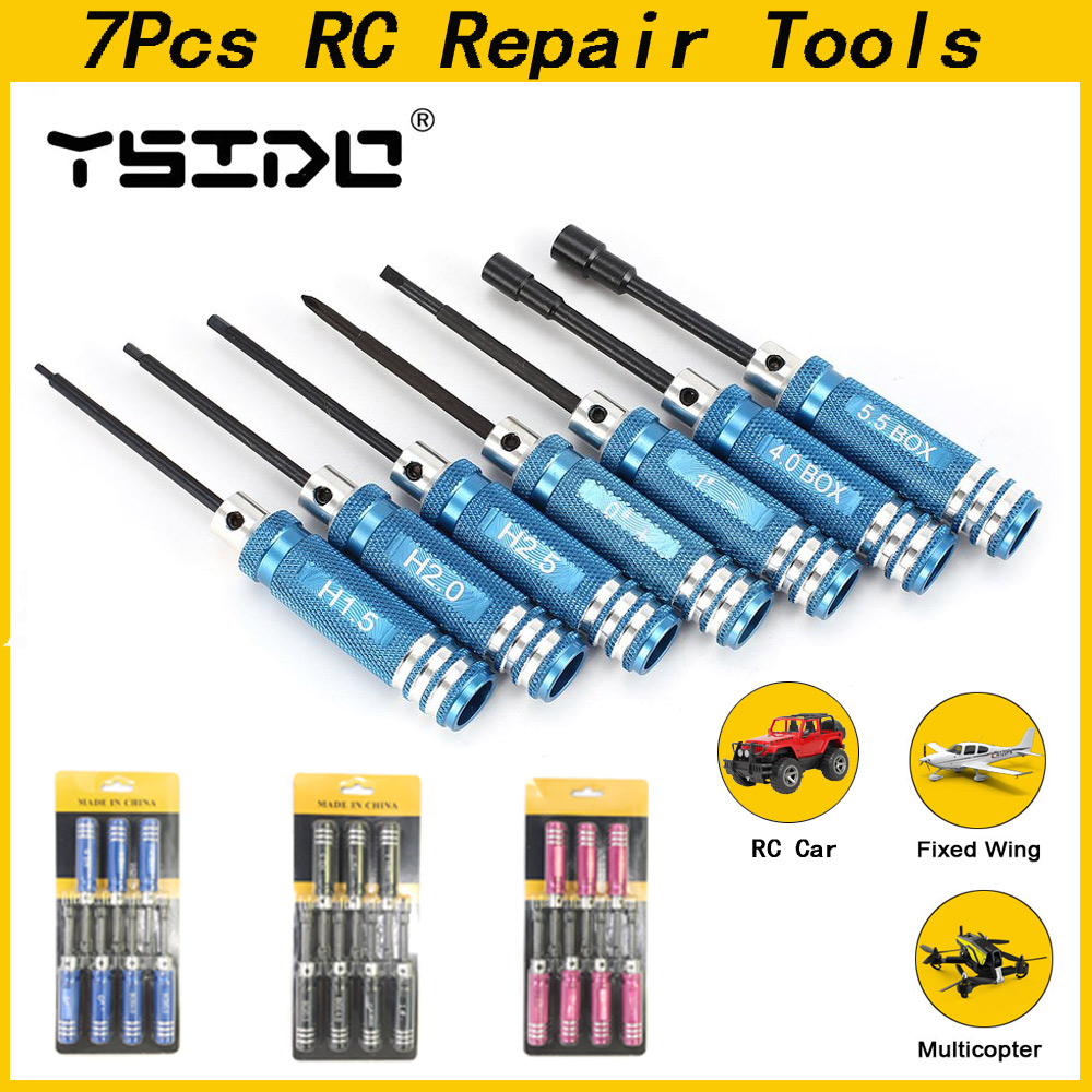 YSIDO 7Pcs 1.5 2.0 2.5mm Hex S - Fpv Drone Tool Kit avis et prix