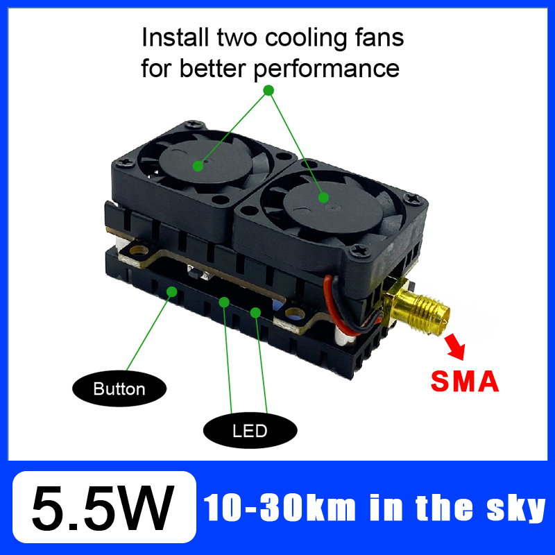 Long Range 5.8GHz 5.5W Video T - Fpv Drone Flight Controller avis et prix