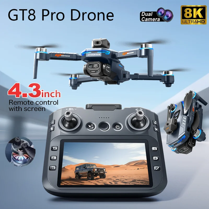 2026 New GT8 Drone GPS 8K Prof - Fpv Drone Charger avis et prix