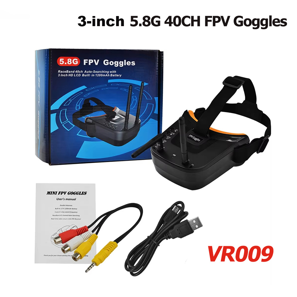 VR009 FPV Video Goggles 3Inch  - Fpv Drone Antenna avis et prix