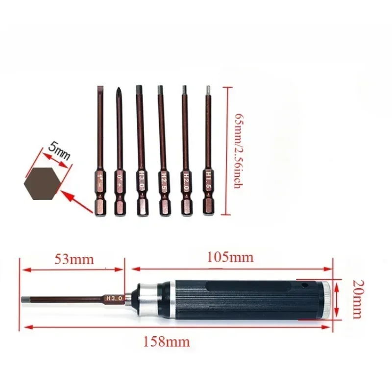 6 in 1 Screwdrivers Repair Too - Fpv Drone Tool Kit avis et prix